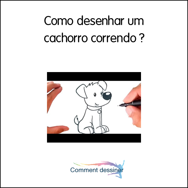 Como desenhar um cachorro correndo